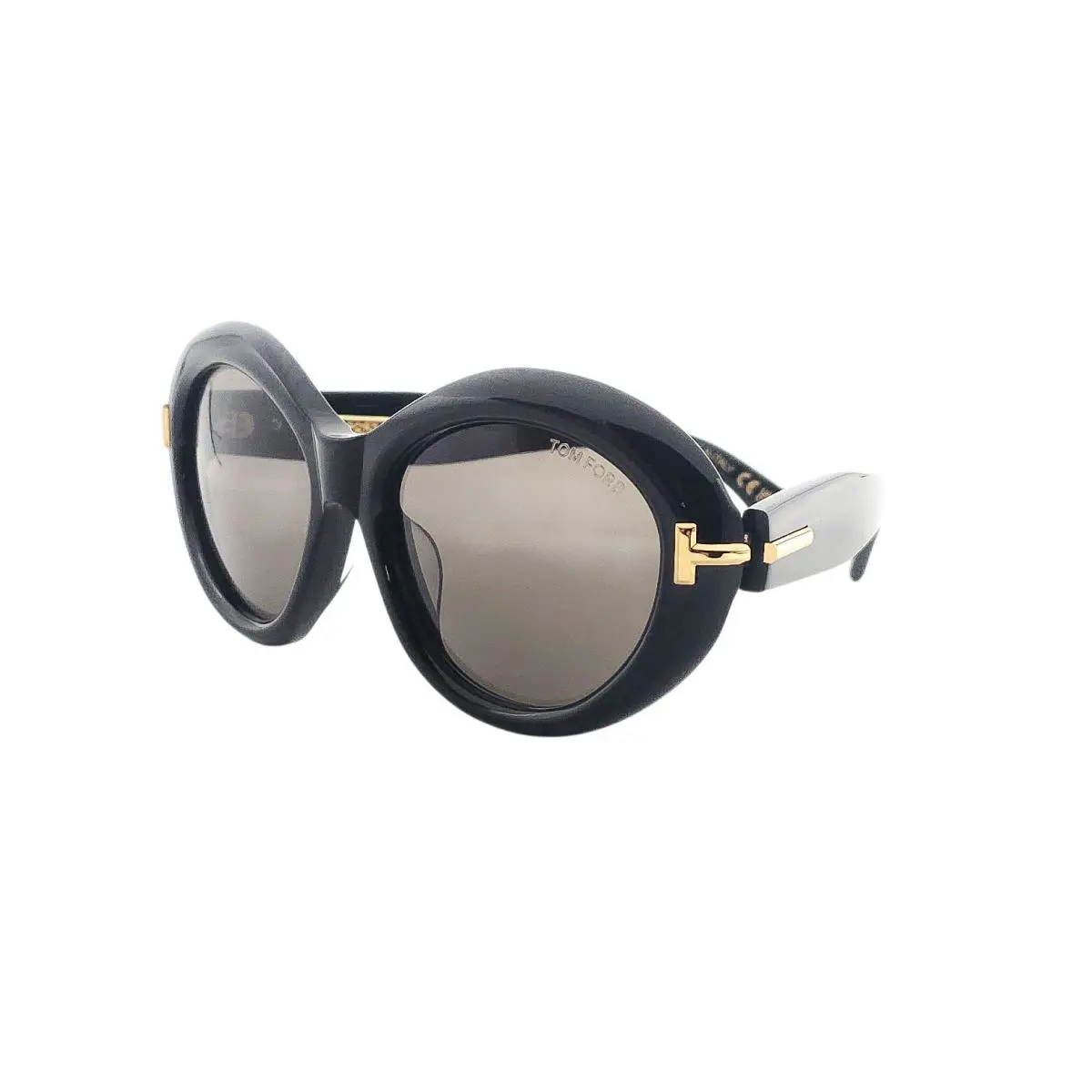 Tom Ford TF 1328-F Icon Collection Sunglasses 01B Black/gray 57