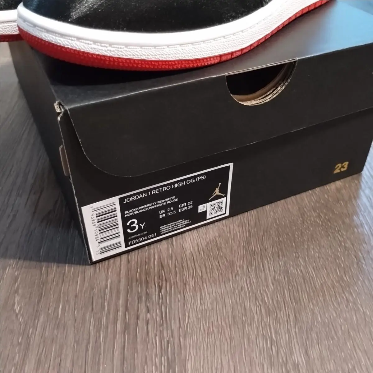 Nike shoes - Air Jordan 1 - Air - Multicolor (UPC: 196969199845) 6