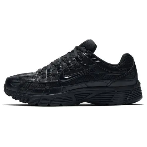 Nike P-6000 Mens Size 8.5 Triple Black Running Shoes CD6404-002