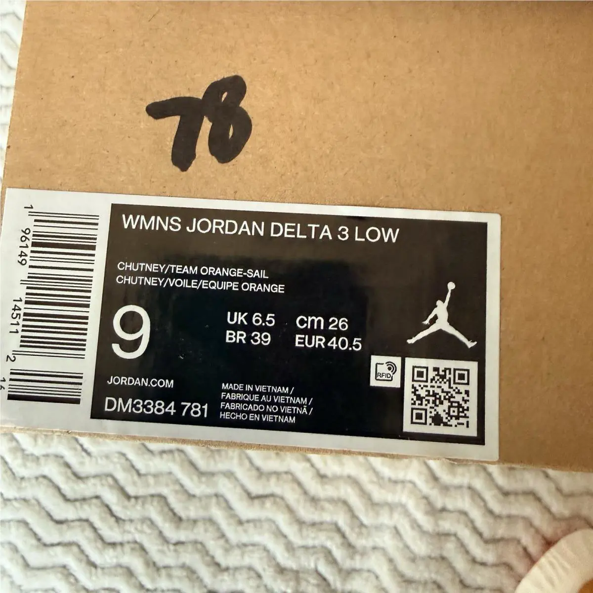 Nike shoes - Jordan Delta 3 - Delta - DM3384-781 - Multicolor 6