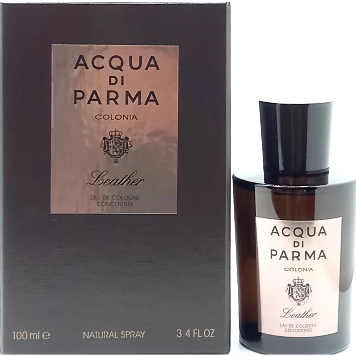 Acqua DI Parma Colonia Leather Eau DE Cologne Concentree Spray 3.4 Oz / 100 ml