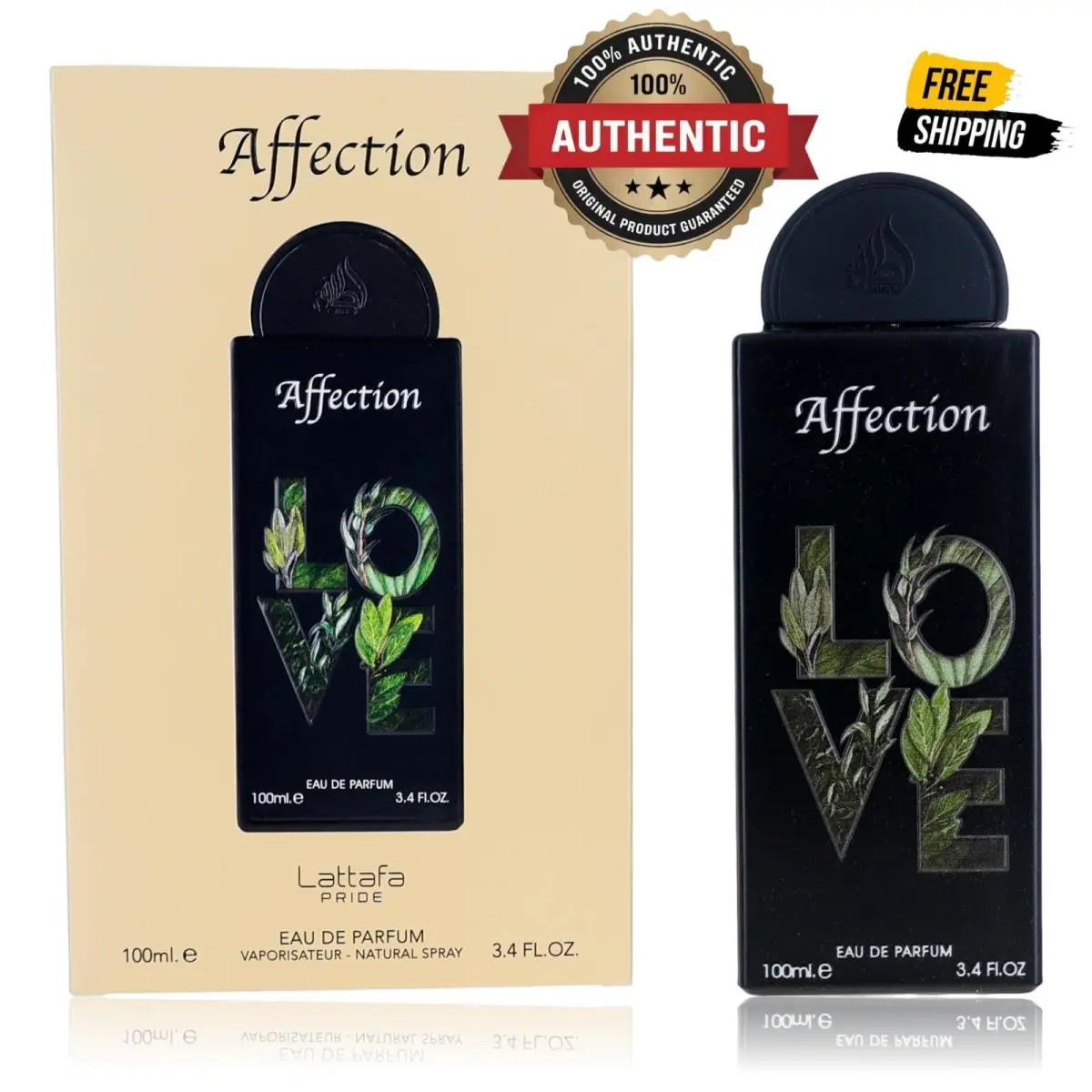 Pride Affection  3.4 oz Edp Spray For Unisex by Lattafa