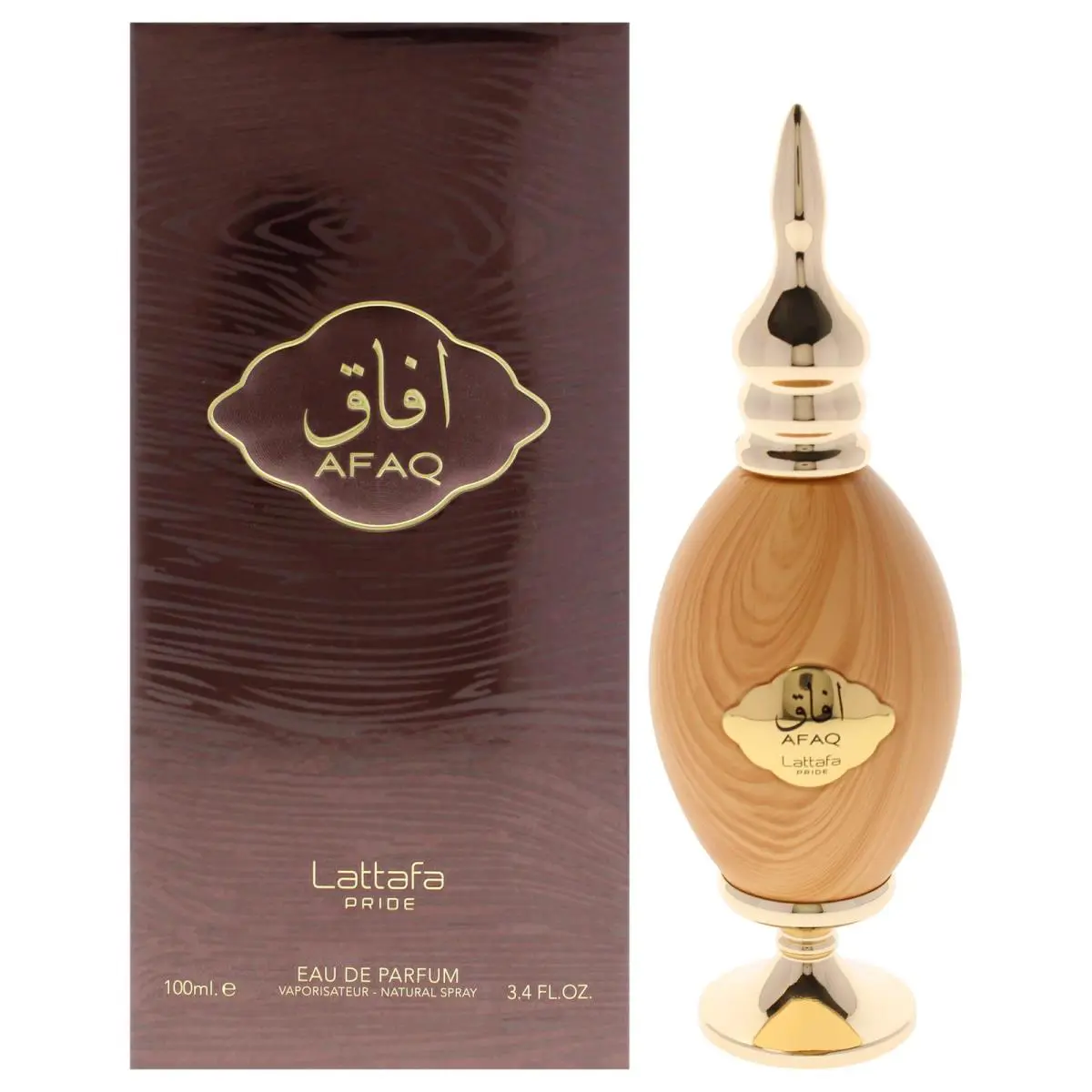 2 Pack Pride - Afaq by Lattafa For Women - 3.4 oz Edp Spray