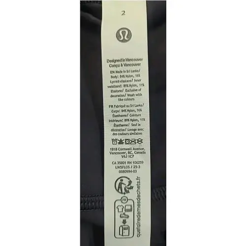 Lululemon clothing - Black 3