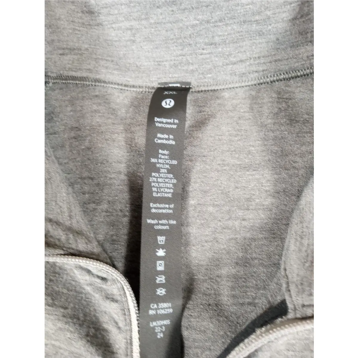Lululemon clothing - Lululemon Surge Warm - Surge Warm - Gray 2