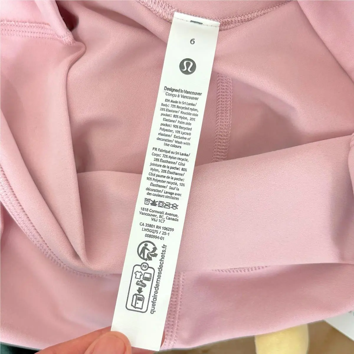 Lululemon clothing - Pink 8