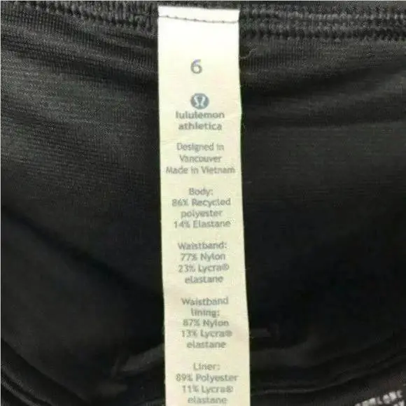 Lululemon clothing - Black 1