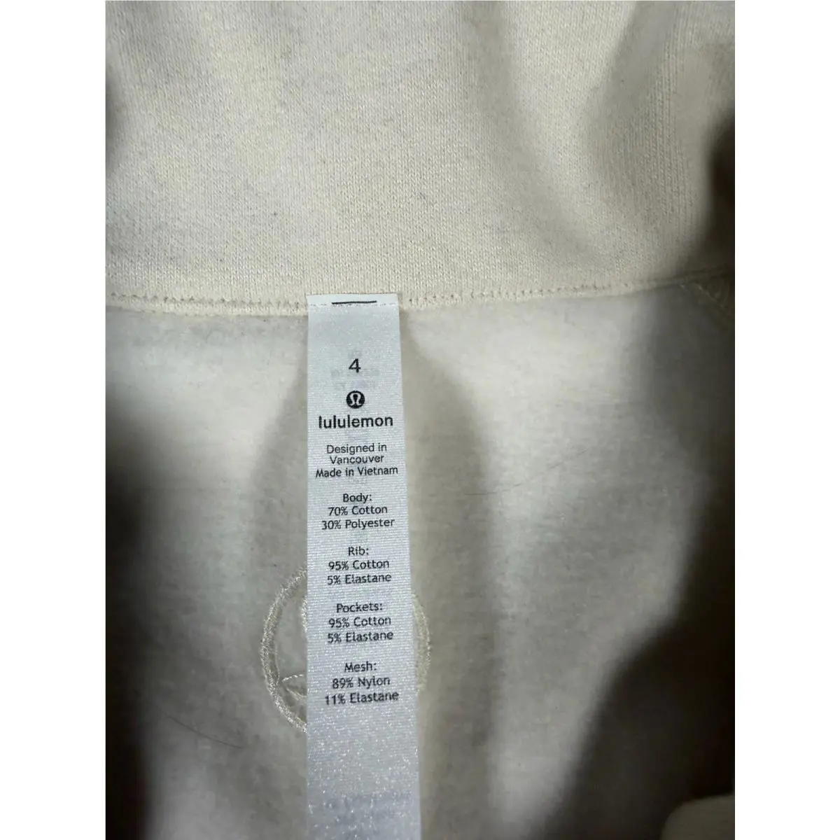 Lululemon clothing - Radiant Jacket - Radiant Jacket - Ivory 3