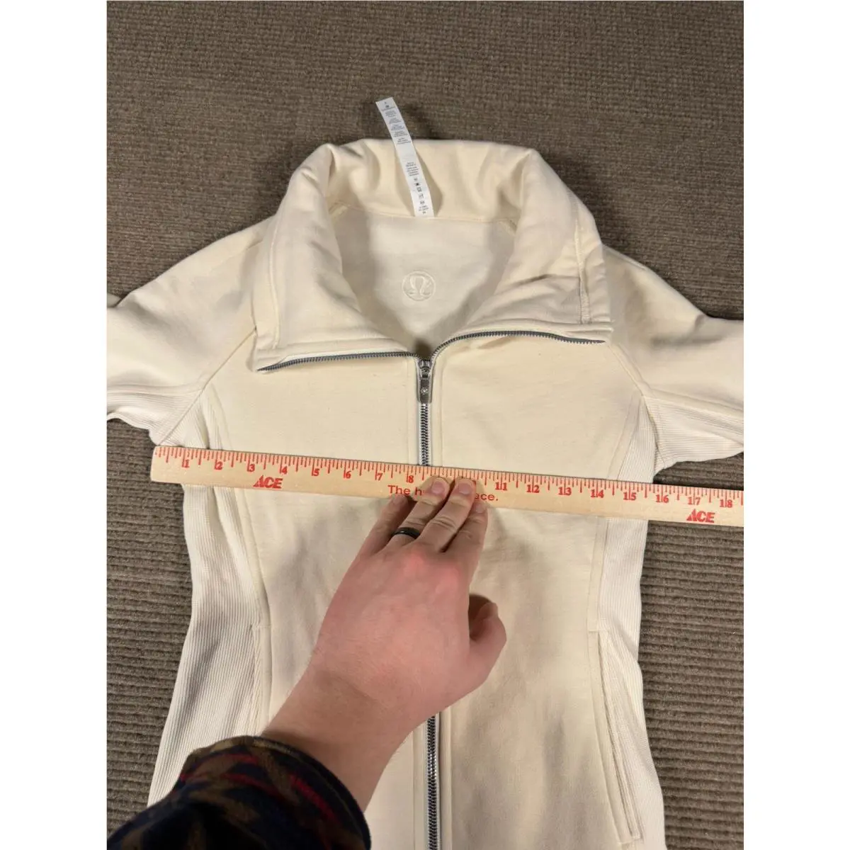 Lululemon clothing - Radiant Jacket - Radiant Jacket - Ivory 6