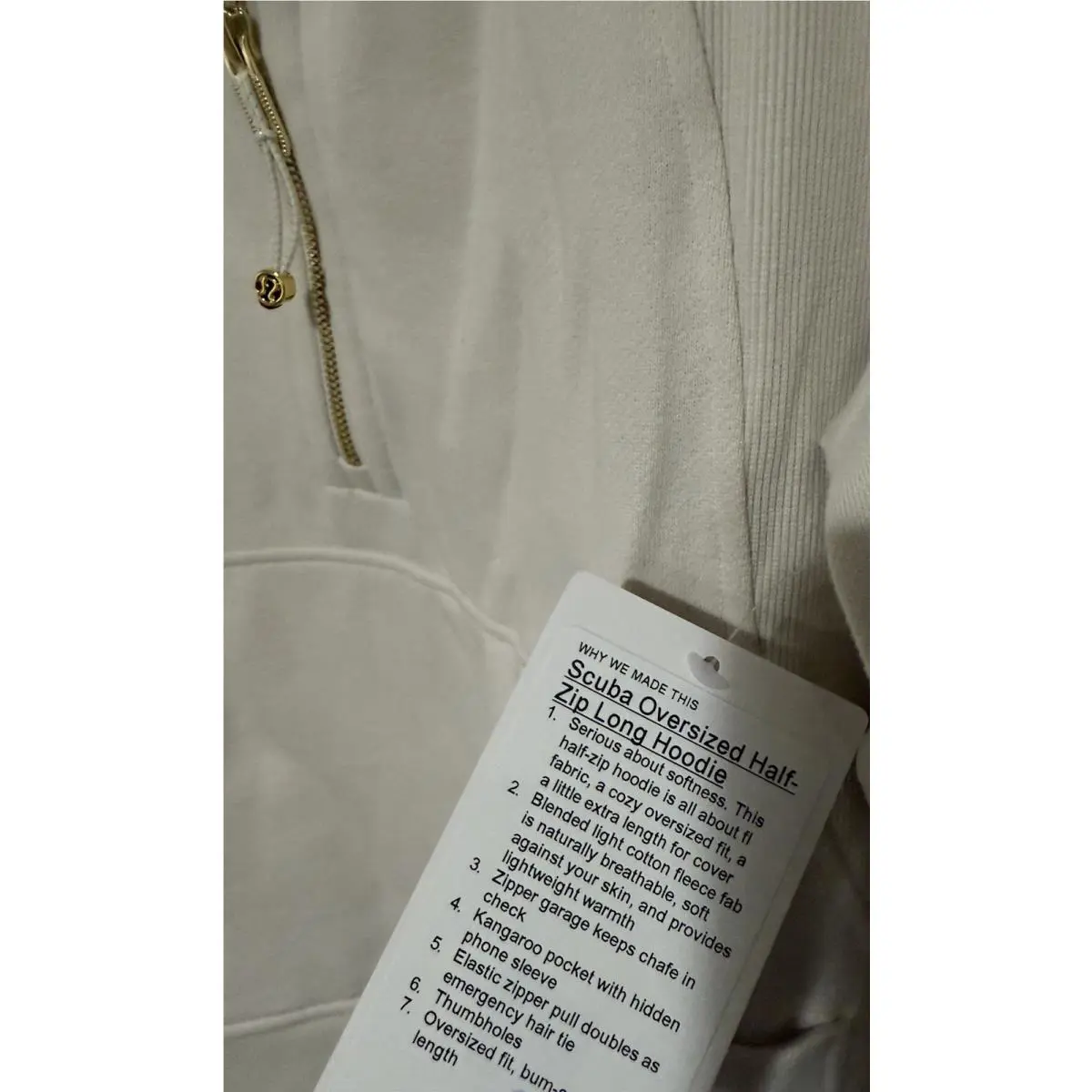 Lululemon clothing - Ivory 1