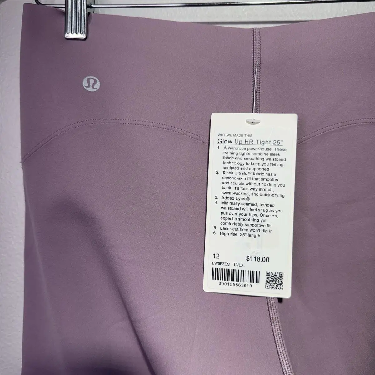 Lululemon clothing - Lavender 2