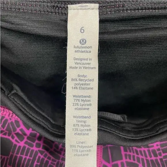 Lululemon clothing - Purple 1