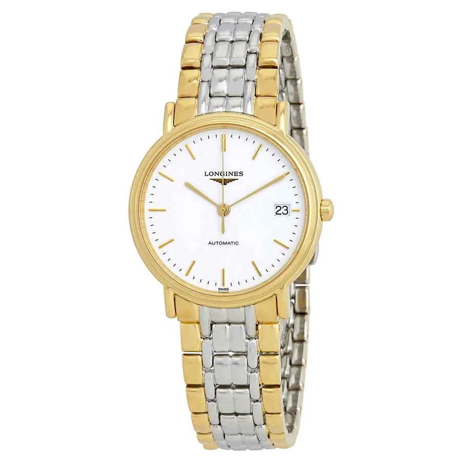 Presence White Dial Automatic Ladies Watch L4.821.2.12.7 by Longines