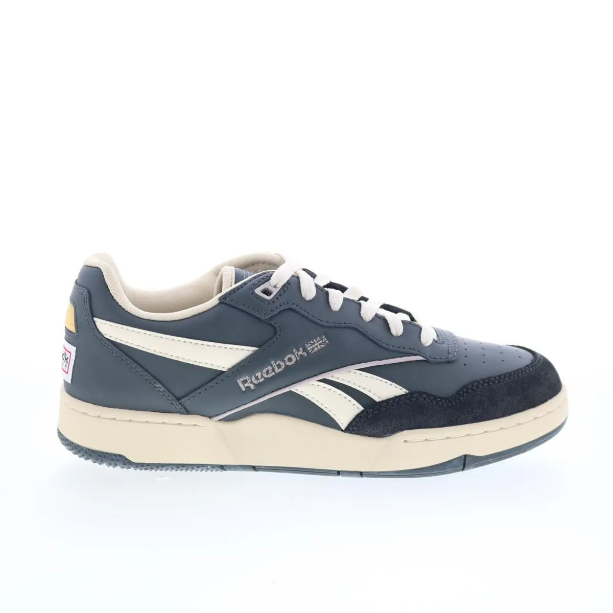 Reebok BB 4000 II Mens Gray Synthetic Lace Up Lifestyle Sneakers Shoes