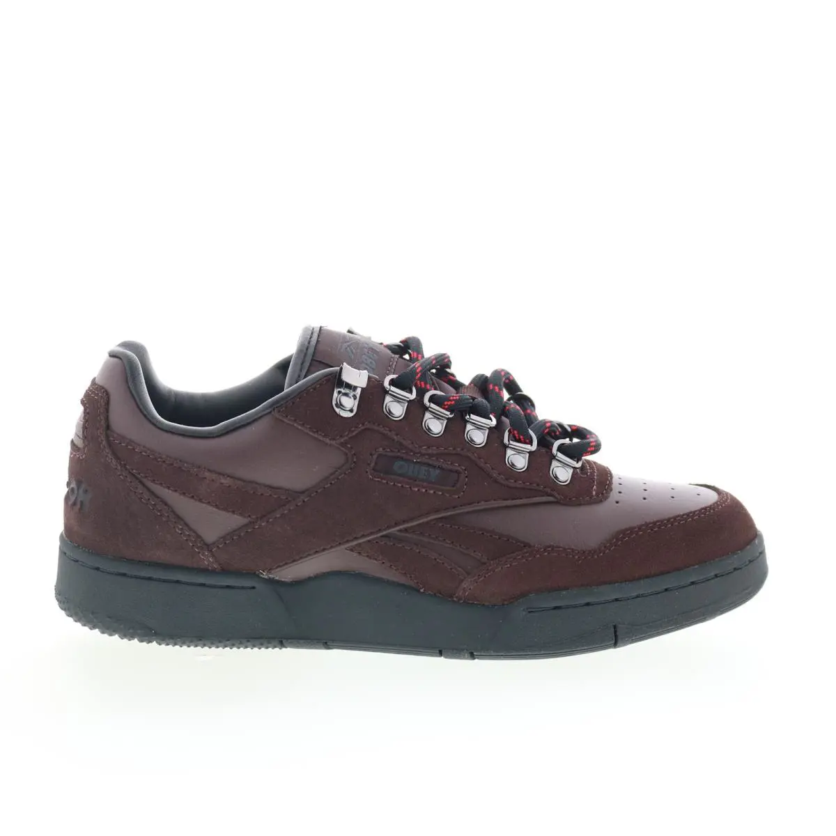 Reebok BB 4000 II Obey Mens Brown Suede Lace Up Lifestyle Sneakers Shoes - Brown