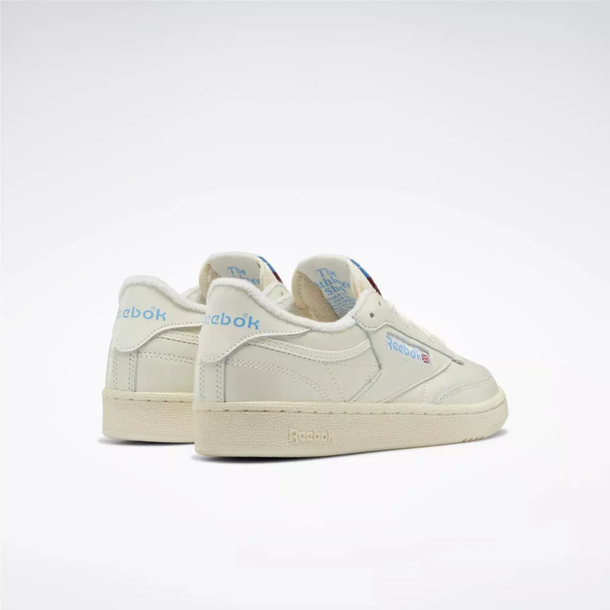 Reebok shoes - Chalk / Alabaster / Sky Blue 2