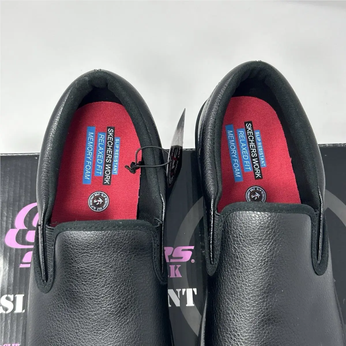 Skechers shoes - Skechers for Work Gibson-Brogna SR Slip-On - Black (UPC: 888222648596) 14