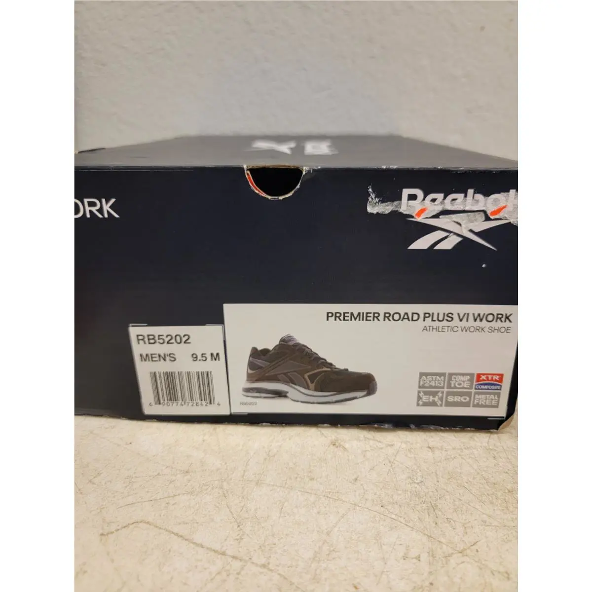 Reebok shoes - Reebok Work - Work - Dark Brown (UPC: 690774728424) 0