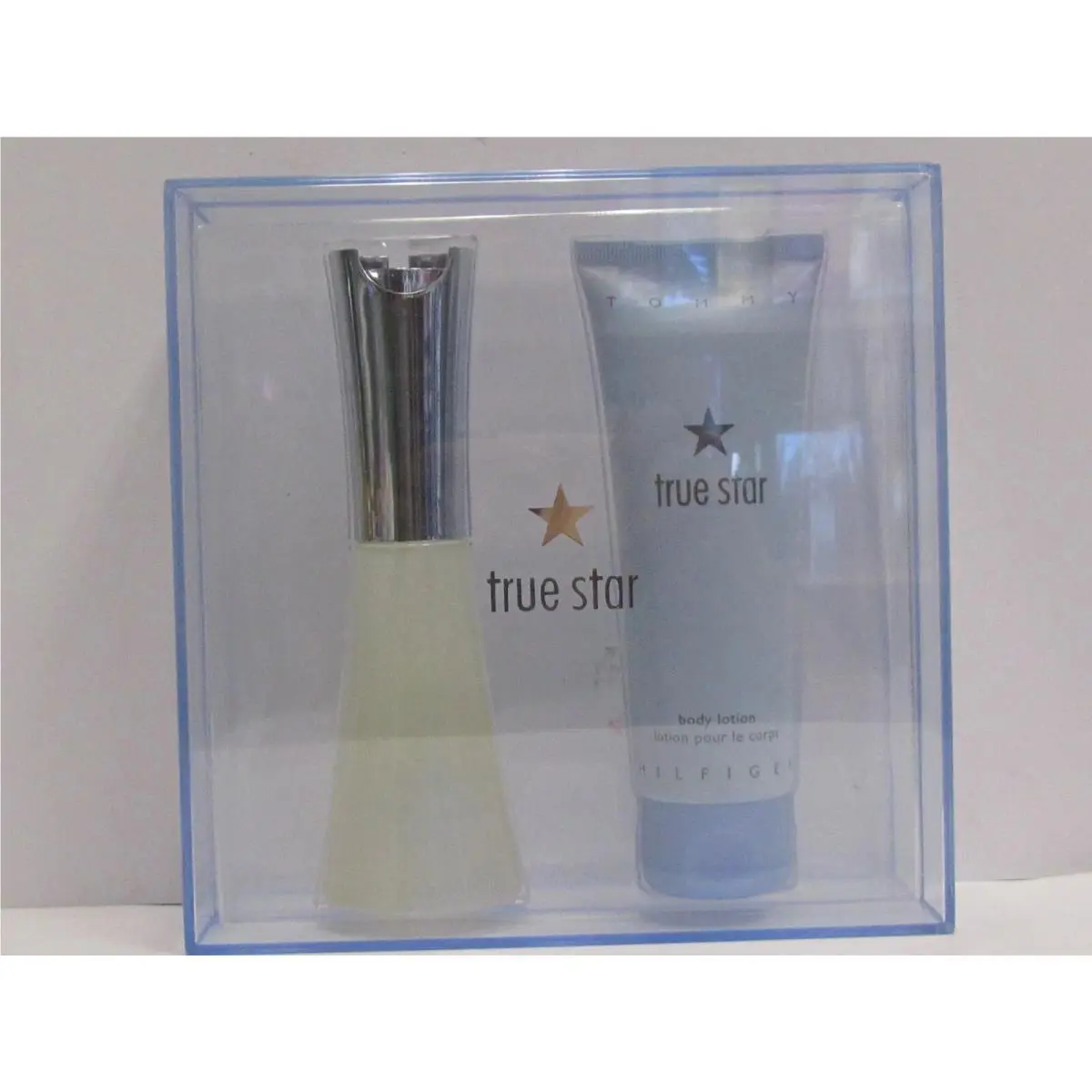 True Star by Tommy Hilfiger Women Set 1.7 oz Edp Spray + 3.4 oz Body Lotion Rare