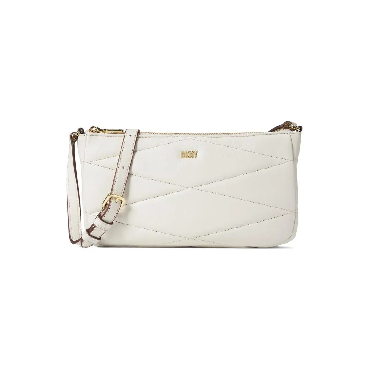 Dkny Mens` Eve Top Zip Demi Bag - Pebble
