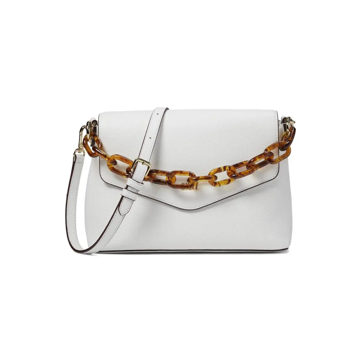 Dkny Mens` Frankie Shoulder Bag - Optic White by DKNY