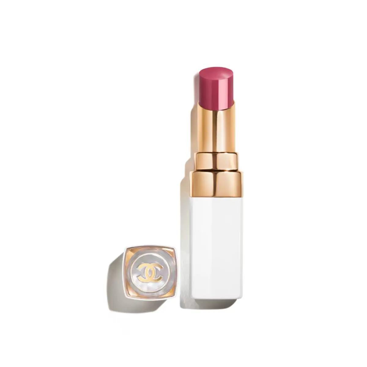 Chanel Rouge Coco Baume 762 Raspberry Kiss Shine Buildable Colour