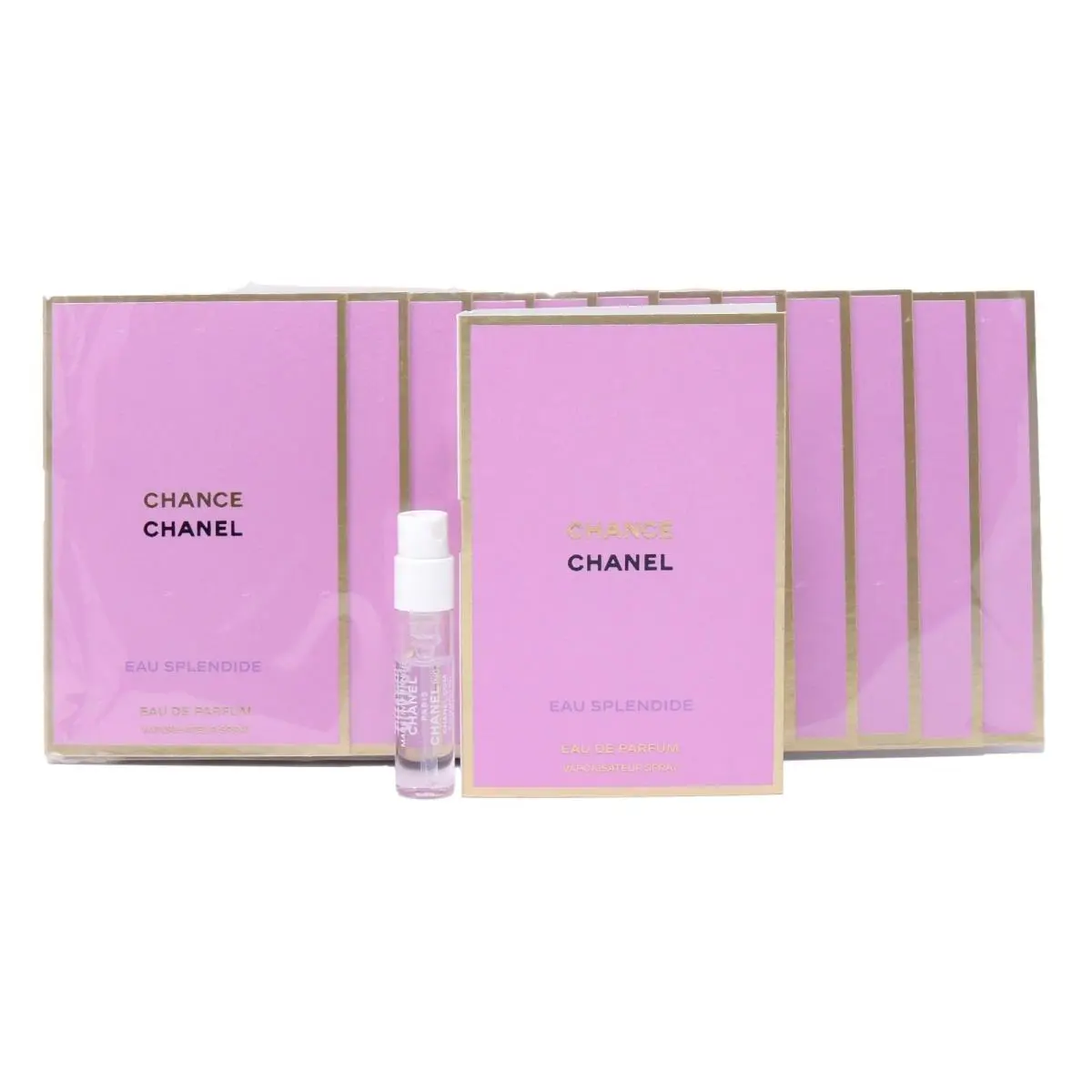Chanel Chance Eau Splendide Edp 1.5ml .05fl oz x 12 Perfume Spray Sample Vials