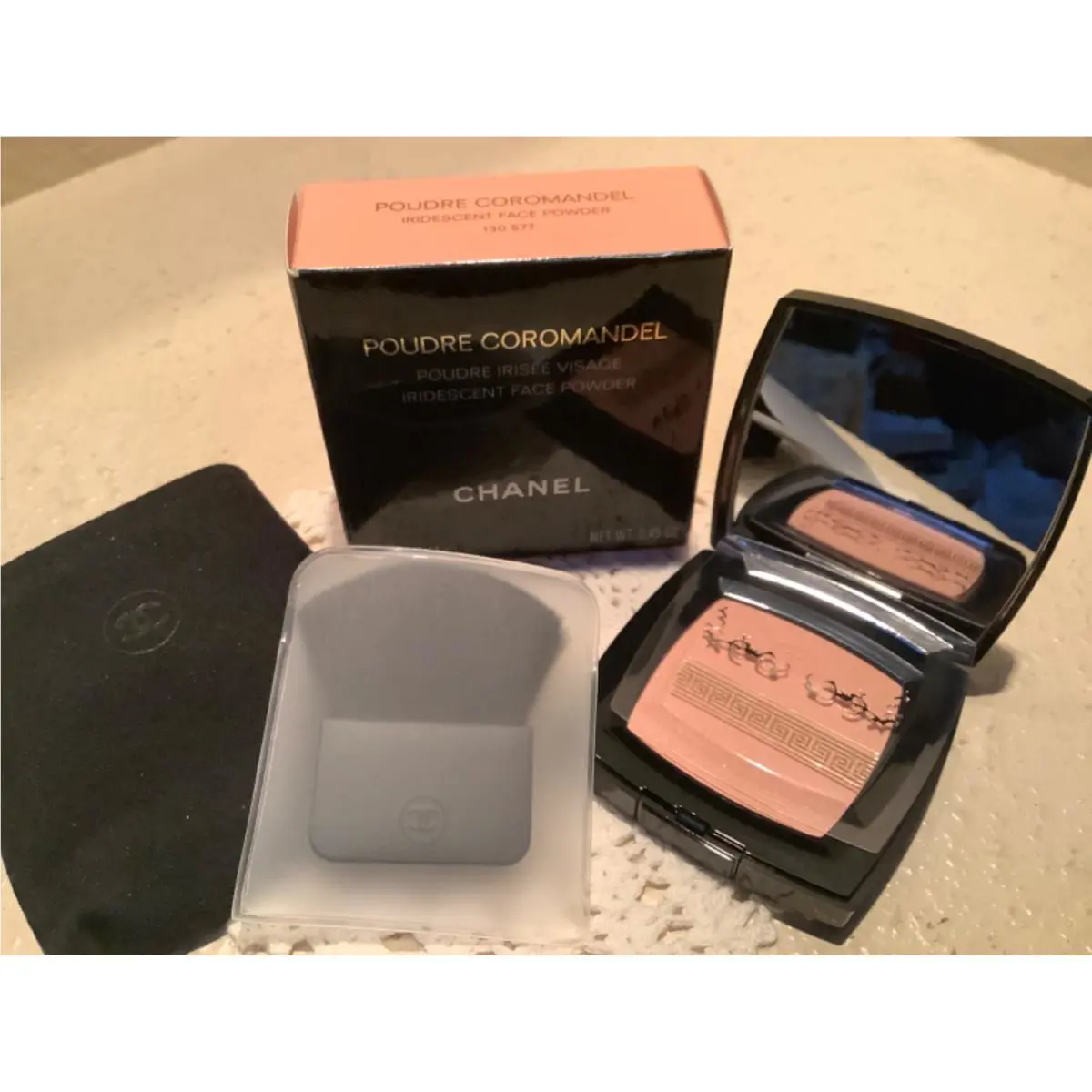 Chanel Poudre Coromandel Makeup Blush Iridescent Face Powder Nos