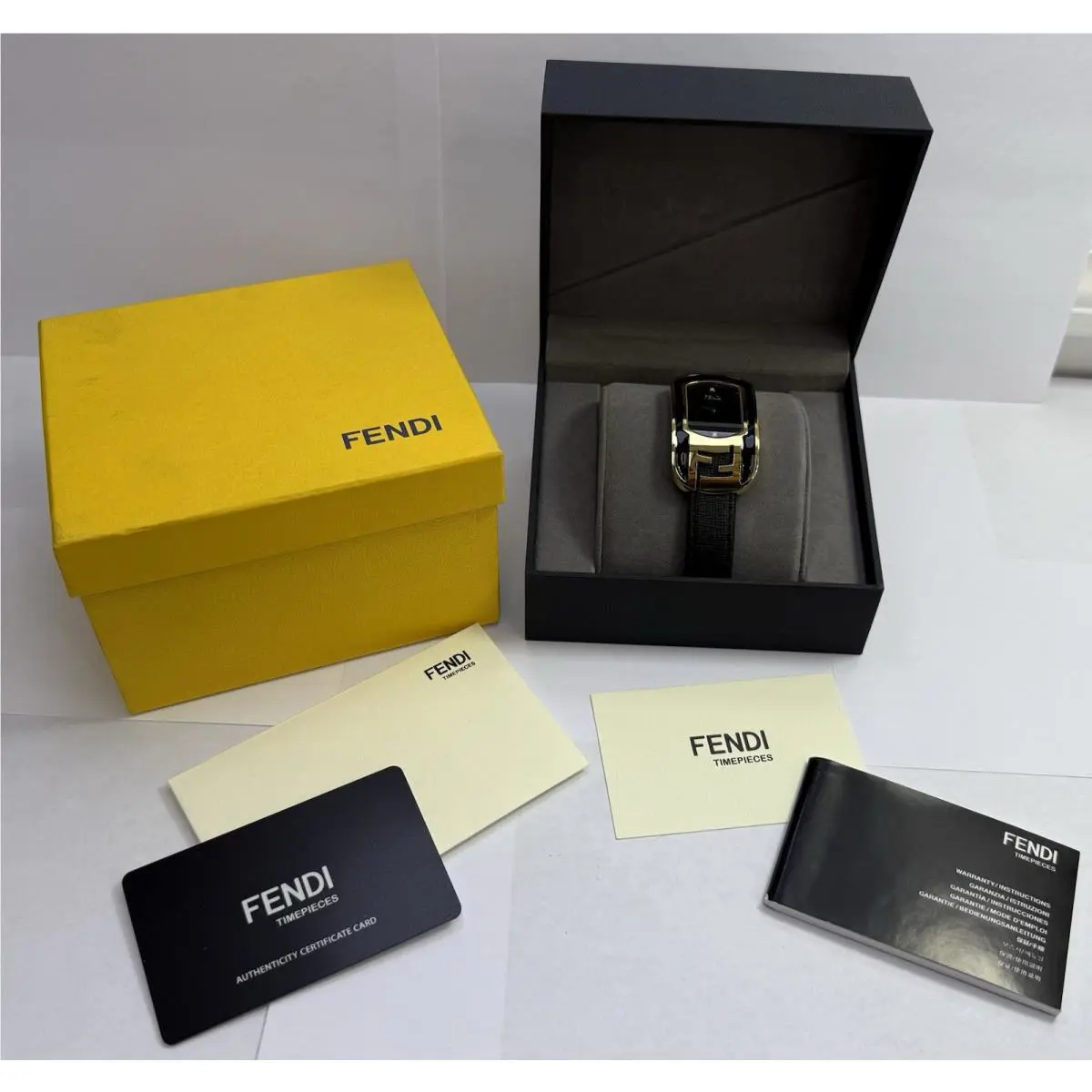 Fendi Timepiece Chameleon Black Women’s Watch