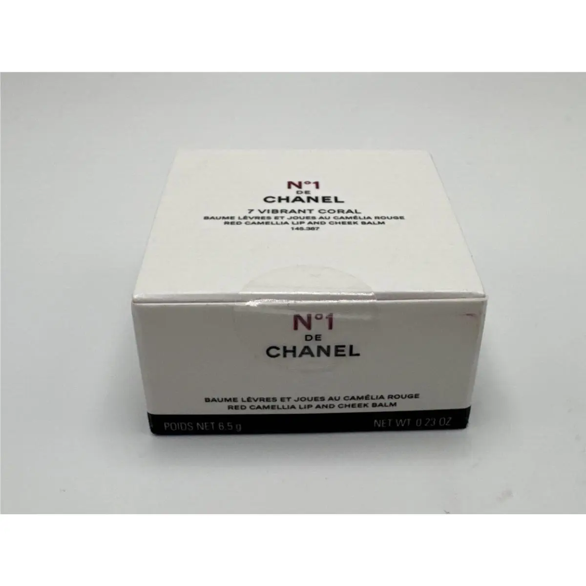 Chanel No 1 de Chanel Red Camellia Lip and Cheek Balm 7 Vibrant Coral .23 Oz