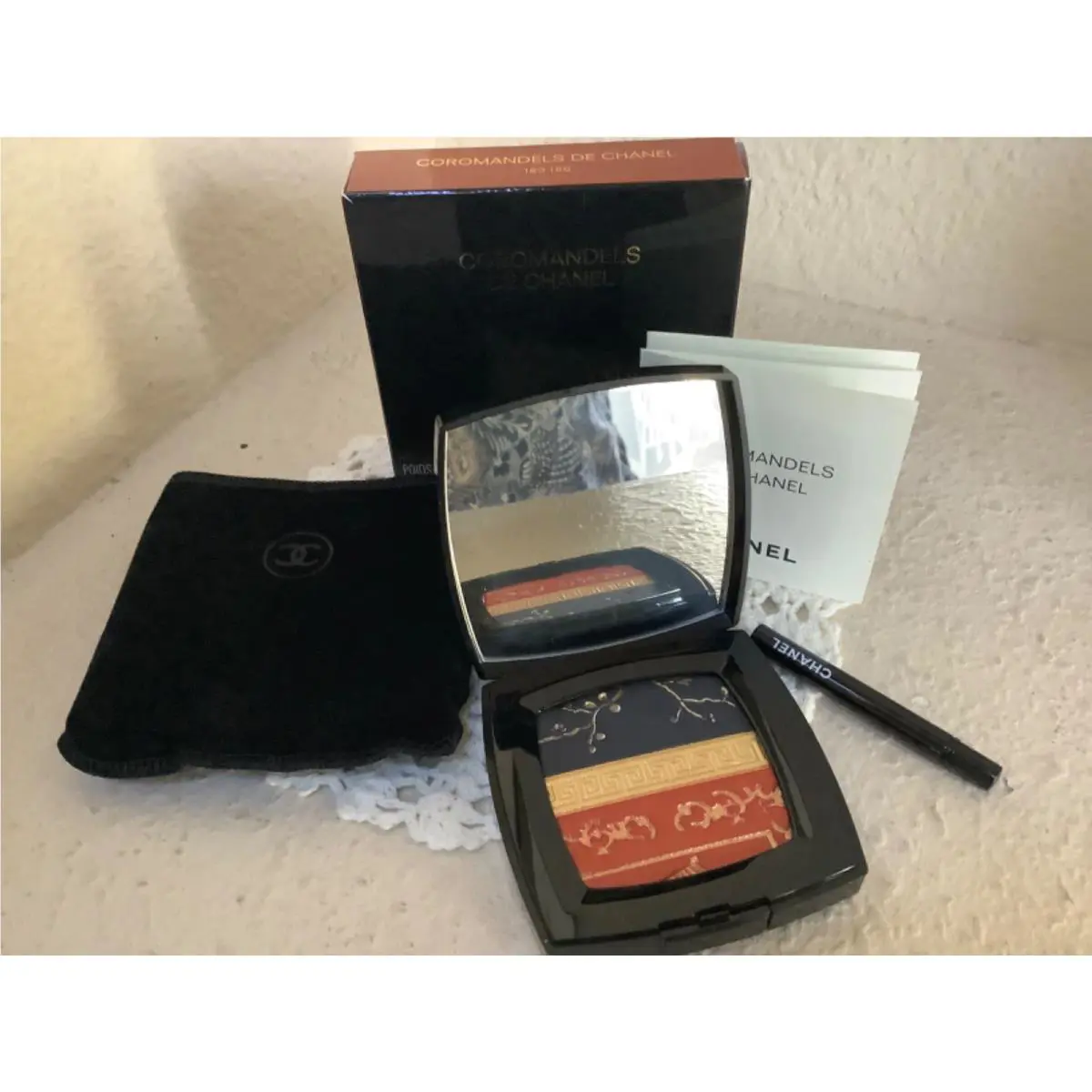 w/ Box Collectible Gorgeous Chanel Coromandel De Chanel Palette