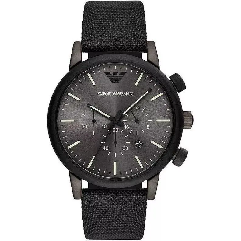 Emporio Armani Men`s Luigi 46mm Quartz Chronograph Watch AR11409