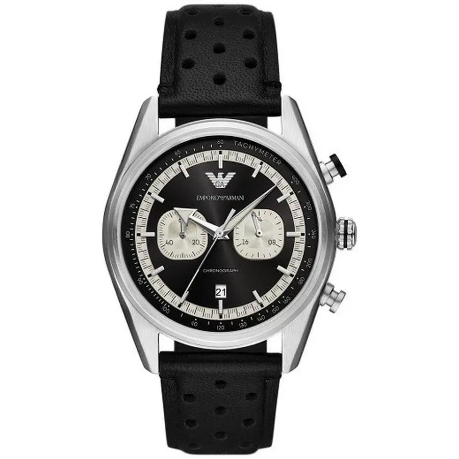 Emporio Armani Men`s Racer 42mm Quartz Chronograph Watch AR11635