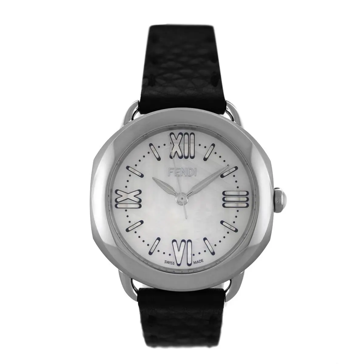 Fendi Selleria F8020345H0 Mop Dial Stainless Steel 36MM Lady Quartz