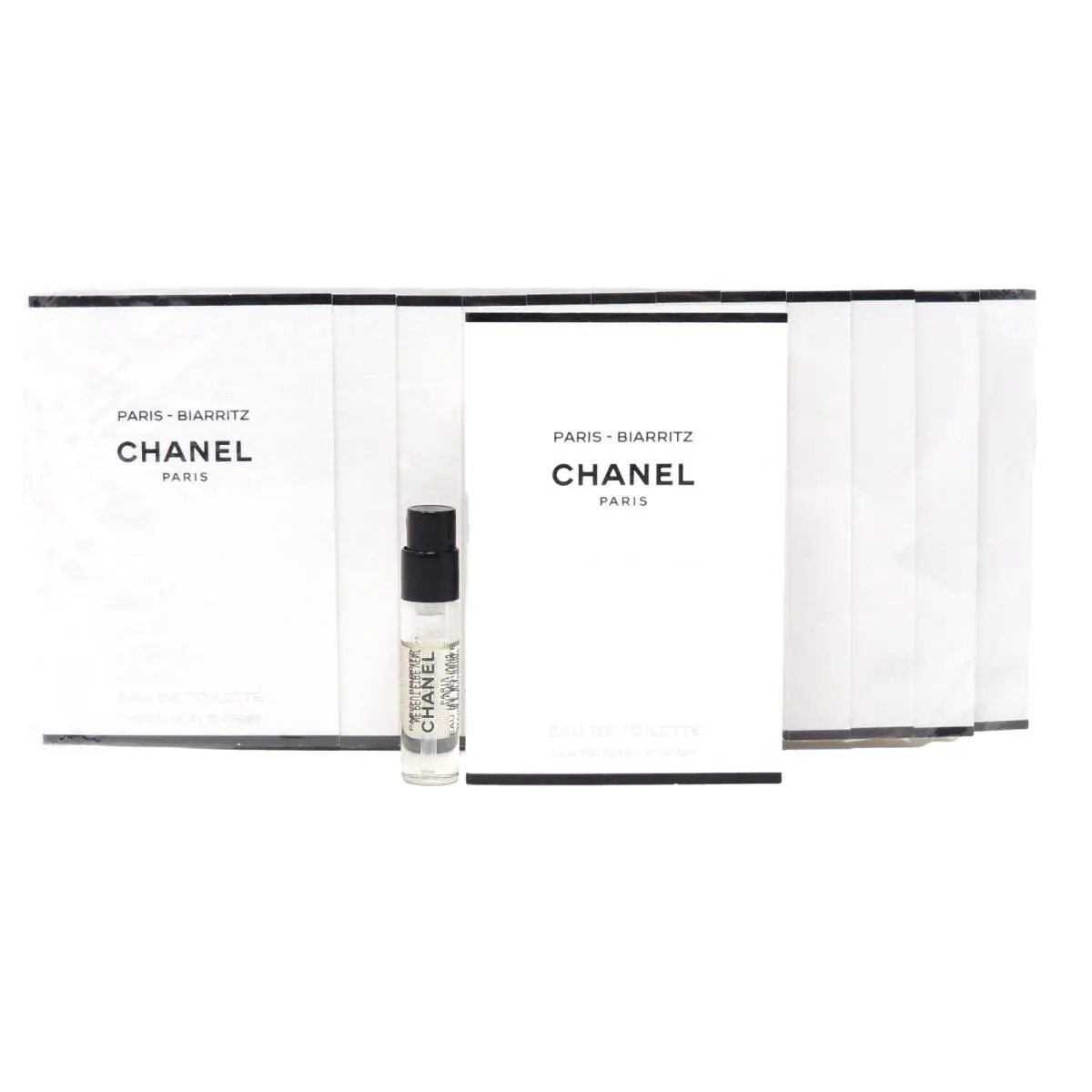 Chanel Paris Biarritz Edt 1.5ml .05fl oz x 12 Perfume Cologne Spray Sample Vials