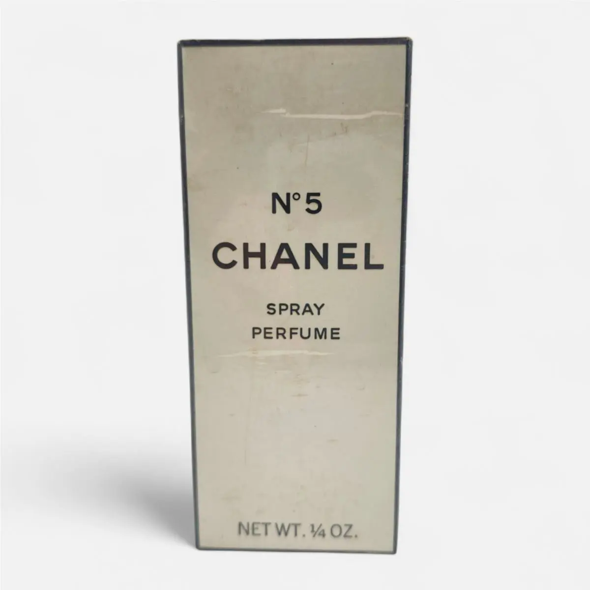 Vintage Chanel No.5 Spray Perfume 1/4 Oz 0.25 No Barcode Rare