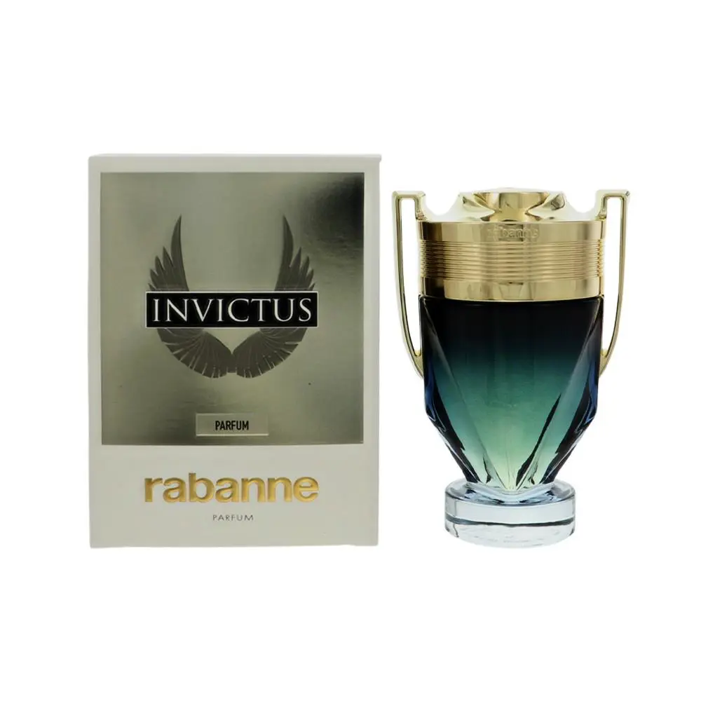 Invictus 3.4 Oz Eau De Parfum Spray by Paco Rabanne Box For Men