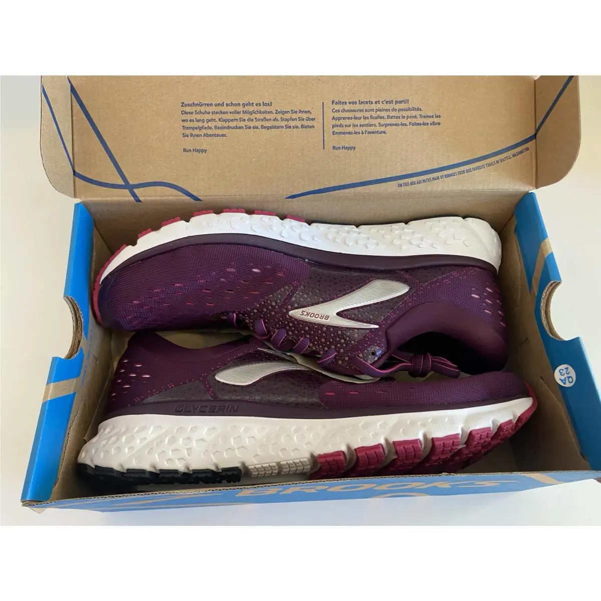 Brooks shoes - Brooks Glycerin 16 - Glycerin - 120278 1B 527 - Purple 0