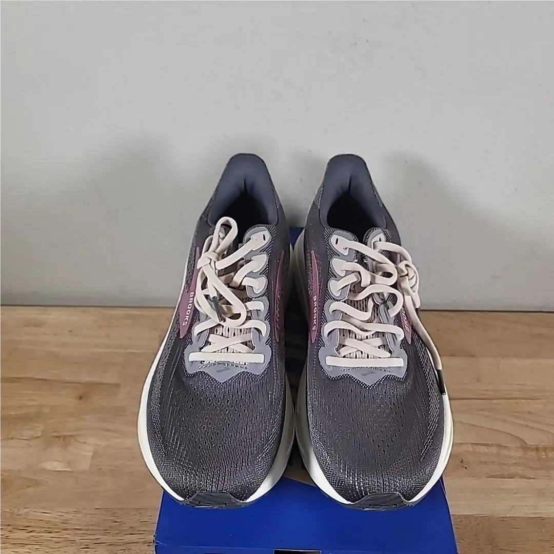 Brooks shoes - Brooks Ghost 17 - Ghost - 120431-1B-027 - Poppy Seed/Pink/Bluewash (UPC: 195394760934) 2