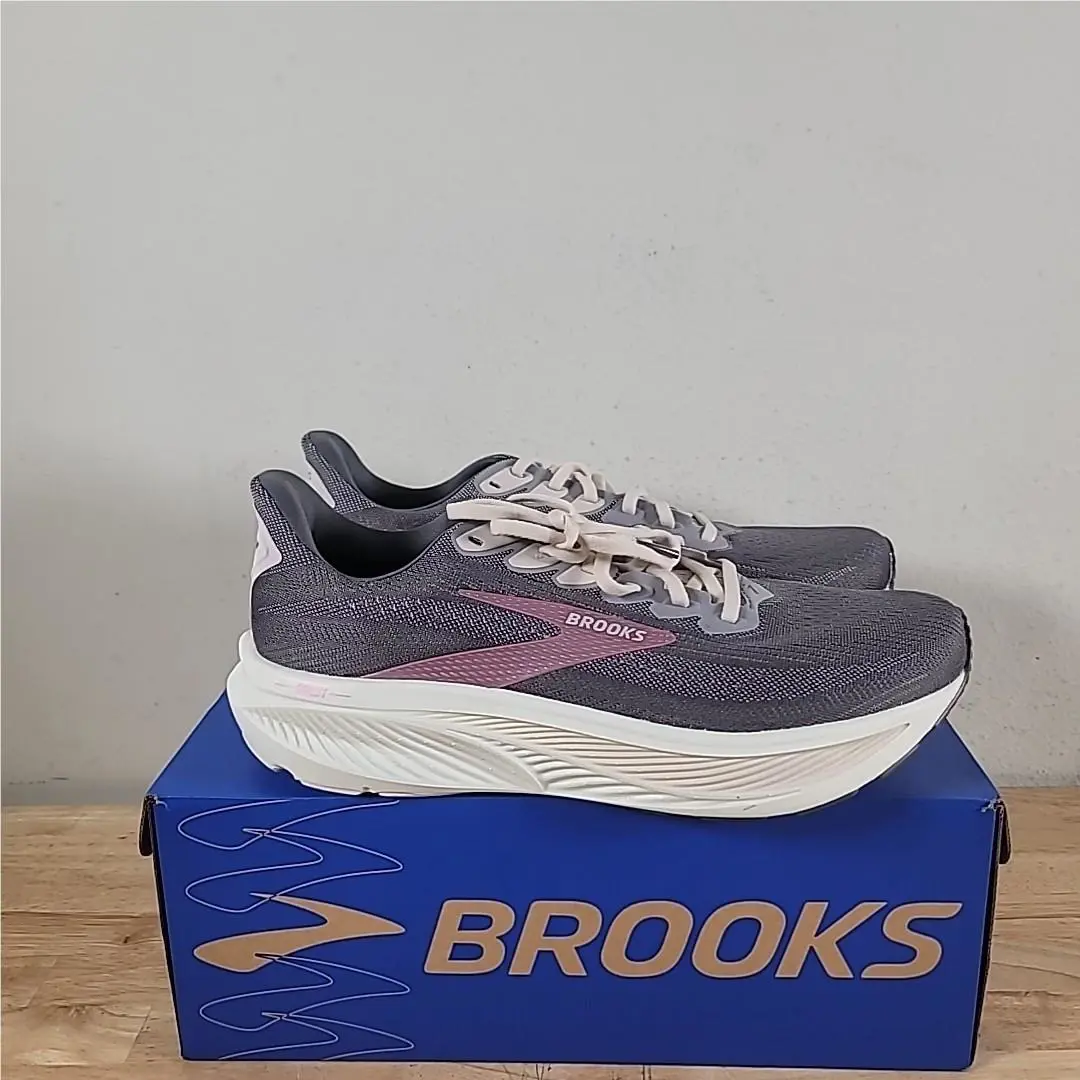 Brooks shoes - Brooks Ghost 17 - Ghost - 120431-1B-027 - Poppy Seed/Pink/Bluewash (UPC: 195394760934) 3