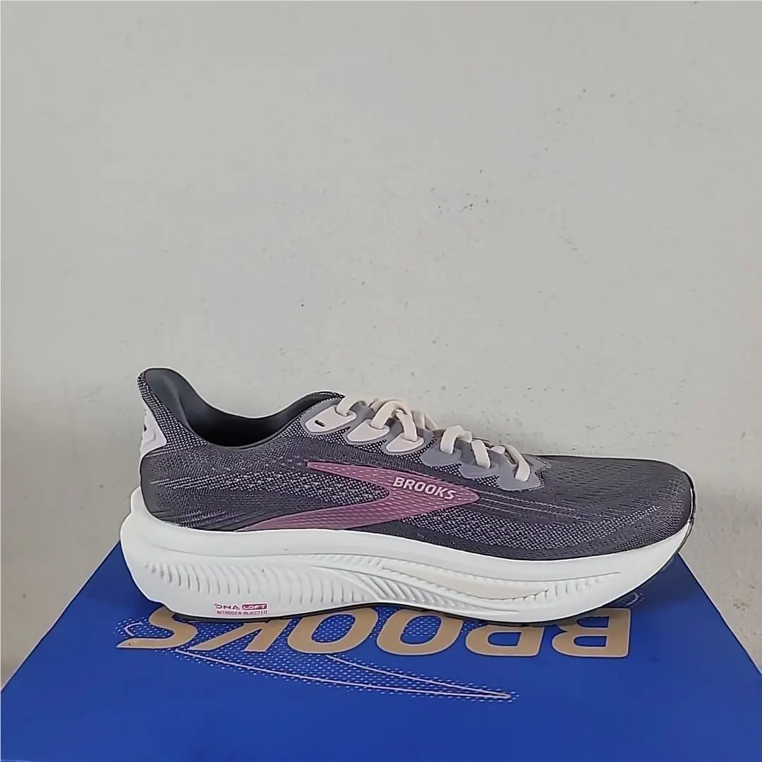 Brooks shoes - Brooks Ghost 17 - Ghost - 120431-1B-027 - Poppy Seed/Pink/Bluewash (UPC: 195394760934) 4