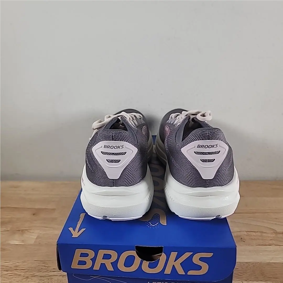 Brooks shoes - Brooks Ghost 17 - Ghost - 120431-1B-027 - Poppy Seed/Pink/Bluewash (UPC: 195394760934) 6