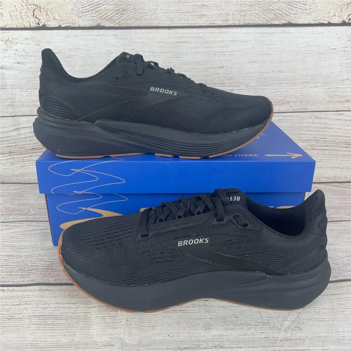 Brooks shoes - Brooks Revel 8 - Revel - 120456-1B-072 - Black (UPC: 195394685237) 0