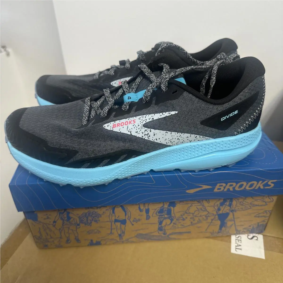 Brooks shoes - Black/ebony/bluefish 0