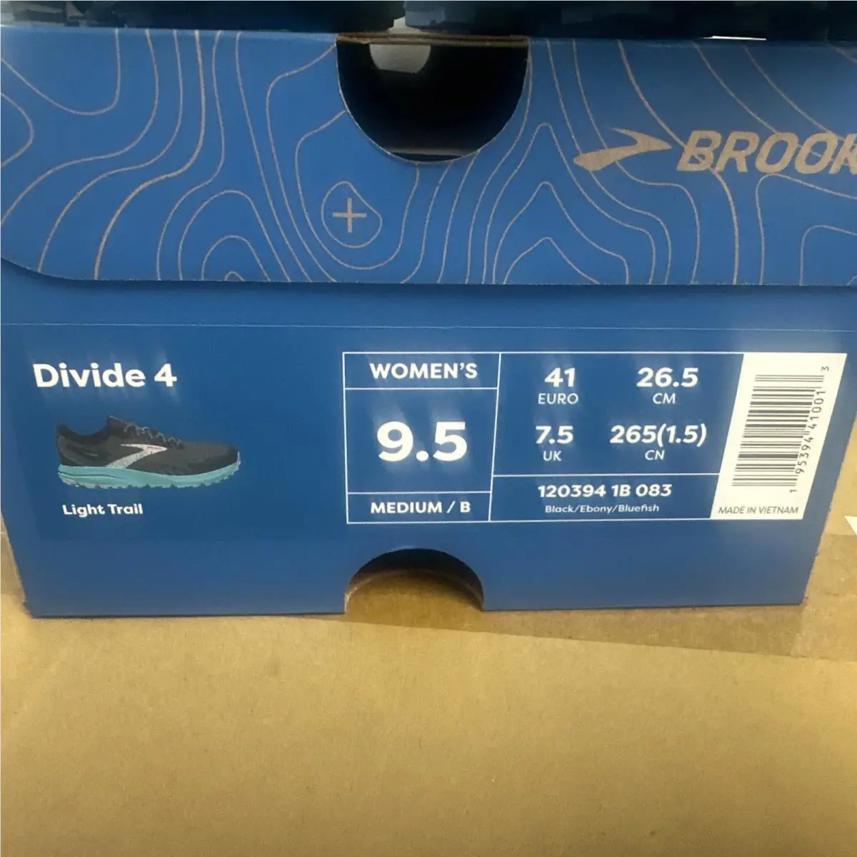 Brooks shoes - Black/ebony/bluefish 3