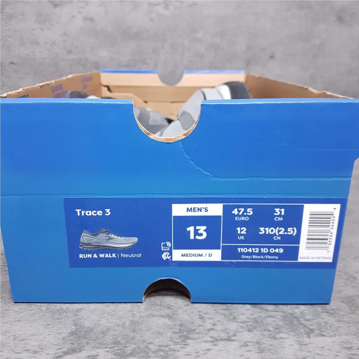 Brooks shoes - Brooks Trace 3 - Trace - 110412-1D-049 - Gray 5