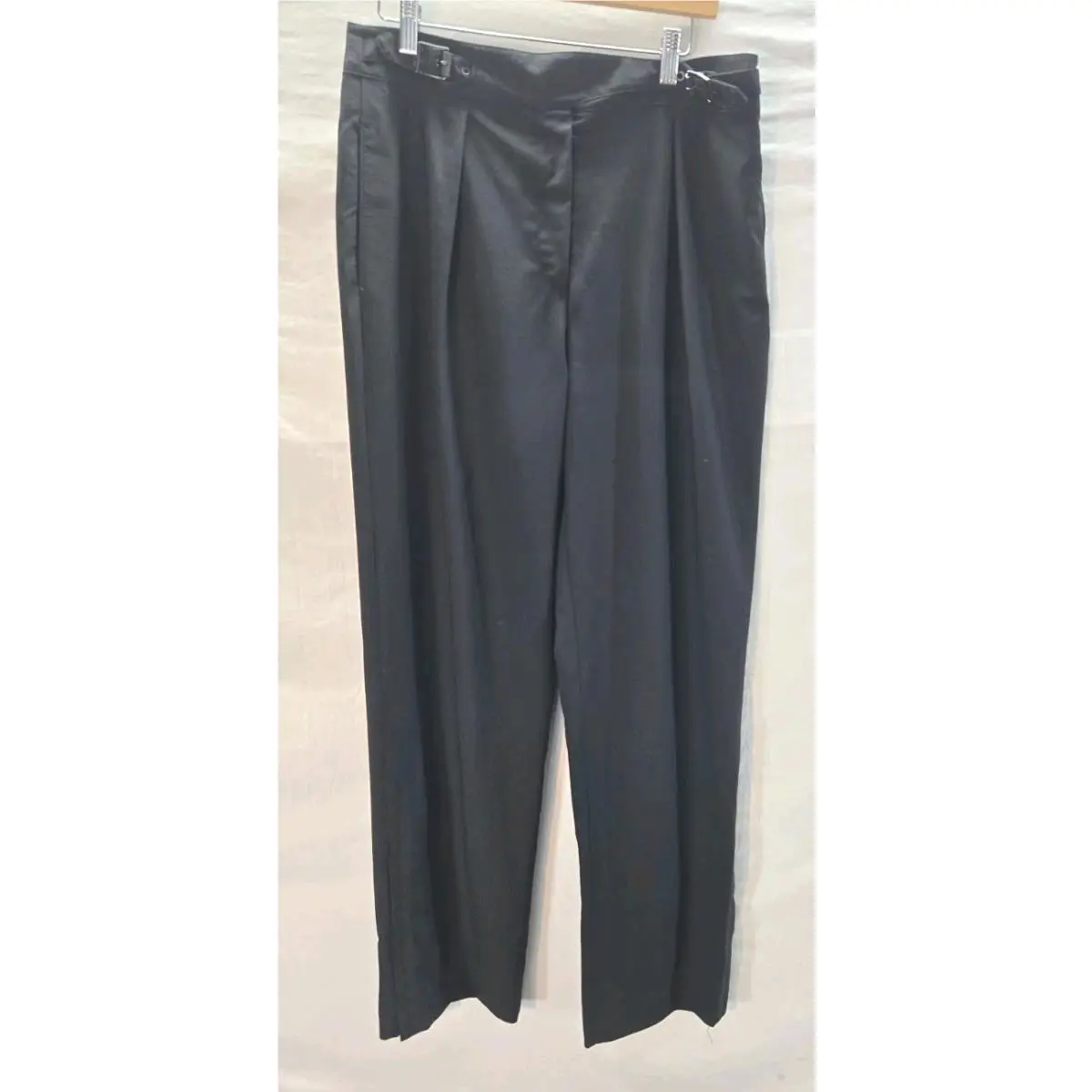 Rag Bone Women`s Size 10 Black James Wool Pants
