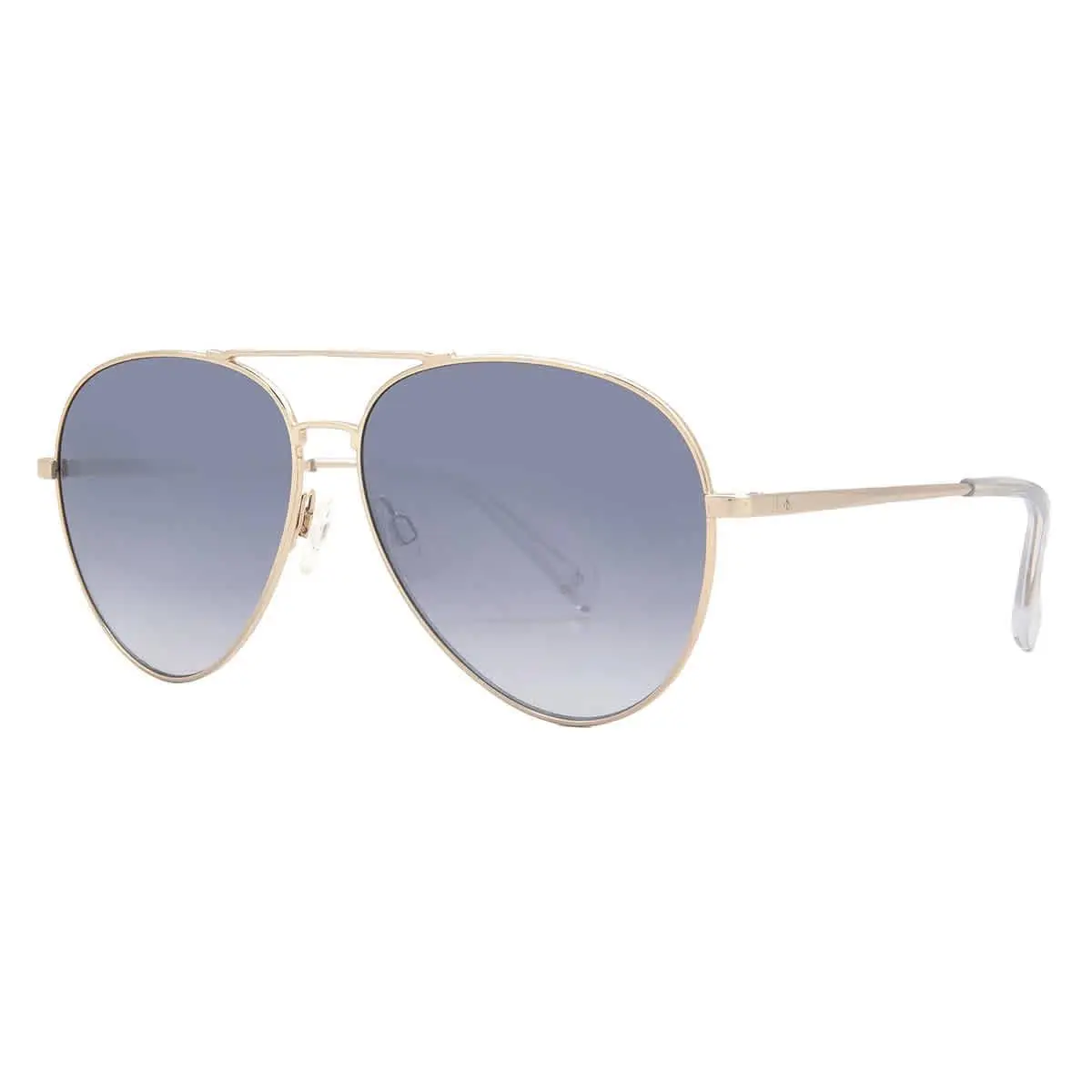 Rag Bone Grey Silver Pilot Men`s Sunglasses RNB5052/G/S 0J5G/IC 59