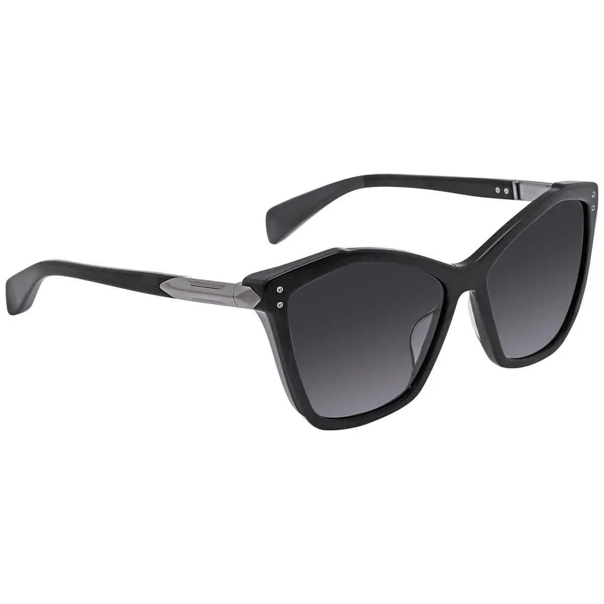 Rag and Bone Grey Gradient Geometric Ladies Sunglasses Rnb 1045/G/S 06FQ/9O 57