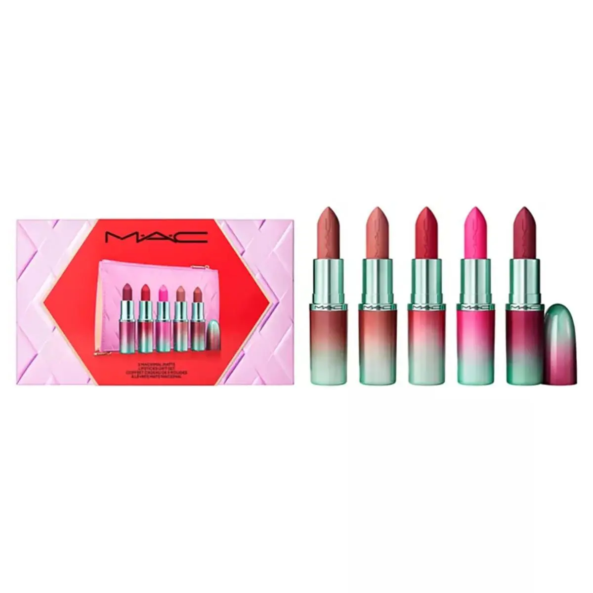 Mac 5 Macximal Matte Lipsticks Gift Set - Limited Edition